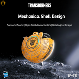 Transformers TF-T31 Bluetooth TWS Wireless Earbuds with Mechanical Shell Design Passive Noise Cancelling In-Ear Cool HiFi HD Calling Music Game Modes Low Latency Sports Earphones