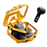 Transformers TF-T32 Wireless Bluetooth Earbuds - Zinc Alloy Case, Low-Latency Gaming & Music Modes, 13mm Loudspeaker, USB-C Fast Charging, Deep Bass Sound Long Battery 24H Playtime