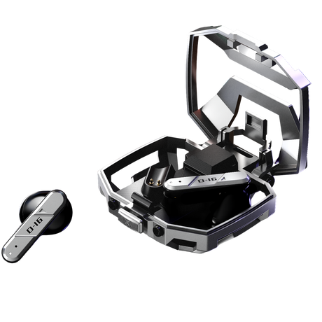 Transformers TF-T32 Wireless Bluetooth Earbuds - Zinc Alloy Case, Low-Latency Gaming & Music Modes, 13mm Loudspeaker, USB-C Fast Charging, Deep Bass Sound Long Battery 24H Playtime