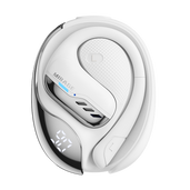 Transformers TF-T55 Open-Back Bluetooth Wireless Earbuds, Sleek Wing-Like Design Passive Noise Cancelling In-Ear Cool HiFi Calling Dual Modes Sports Earphones LED Display