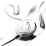 Transformers TF-T55 Open-Back Bluetooth Wireless Earbuds, Sleek Wing-Like Design Passive Noise Cancelling In-Ear Cool HiFi Calling Dual Modes Sports Earphones LED Display