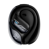 Transformers TF-T55 Open-Back Bluetooth Wireless Earbuds, Sleek Wing-Like Design Passive Noise Cancelling In-Ear Cool HiFi Calling Dual Modes Sports Earphones LED Display