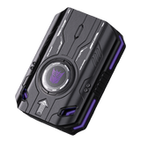 Transformers TF-T76 True Wireless Bluetooth 6.0 Earbuds with Mic, Mecha Zinc Alloy Armor Case, Low-Latency Game/Music Modes, Hi-Fi 13mm Drivers, HD Calling, 40H Total Playtime