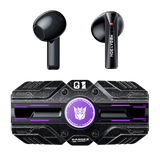 Transformers TF-T80 Bluetooth True Wireless Earbuds with Noise Cancelling In-Ear Cool HiFi HD Calling Dual Modes Sports Music Game Long Endurance Earphones