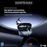 Transformers TF-T83 Clip-on Bluetooth 5.4 Wireless Earbuds, with Microphone for HD Voice Calls In-Ear Cool HiFi Calling Dual Modes Sports IPX5 Waterproof Long Endurance Earphones