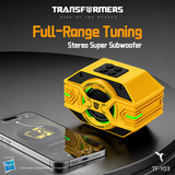 Transformers TF-Y03 CoreBlock Design Bluetooth TWS Speaker 5W Portable Wireless IPX5 Waterproof, 5H Playtime Deep Bass, Stereo Pairing, Built-in Mic, AUX/TF Card