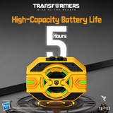 Transformers TF-Y03 CoreBlock Design Bluetooth TWS Speaker 5W Portable Wireless IPX5 Waterproof, 5H Playtime Deep Bass, Stereo Pairing, Built-in Mic, AUX/TF Card