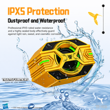 Transformers TF-Y03 CoreBlock Design Bluetooth TWS Speaker 5W Portable Wireless IPX5 Waterproof, 5H Playtime Deep Bass, Stereo Pairing, Built-in Mic, AUX/TF Card