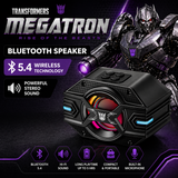 Transformers TF-Y03 CoreBlock Design Bluetooth TWS Speaker 5W Portable Wireless IPX5 Waterproof, 5H Playtime Deep Bass, Stereo Pairing, Built-in Mic, AUX/TF Card