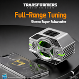 Transformers TF-Y03 CoreBlock Design Bluetooth TWS Speaker 5W Portable Wireless IPX5 Waterproof, 5H Playtime Deep Bass, Stereo Pairing, Built-in Mic, AUX/TF Card