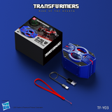 Transformers TF-Y03 CoreBlock Design Bluetooth TWS Speaker 5W Portable Wireless IPX5 Waterproof, 5H Playtime Deep Bass, Stereo Pairing, Built-in Mic, AUX/TF Card