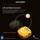 Transformers TF-Y16 FlexCube Design Bluetooth Speaker 45mm 4.3W Portable TWS Wireless Speaker IPX5 Waterproof, TWS Stereo Pairing, Built-in Mic