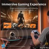 Transformers TF-Y17Pro Mecha Bluetooth TWS Speaker, 10W Hi-Fi 57mm Driver, Portable RGB Speaker with Detachable Foldable Tri-Pedal Stand, 2000mAh, Gaming Desk Décor Autobots