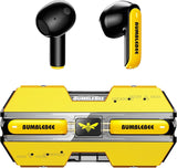 Transformers TF-T01 True Wireless Earbuds Wireless Bluetooth 5.4 Ear Buds Deep Bass Sound Earbud with Smart Noise Cancelling Mic IPX5 Waterproof in Ear Earphones for Android iOS Blue
