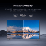 ONN Google TV 4K HD Streaming Box Voice Control Google Assistant (110125667)™