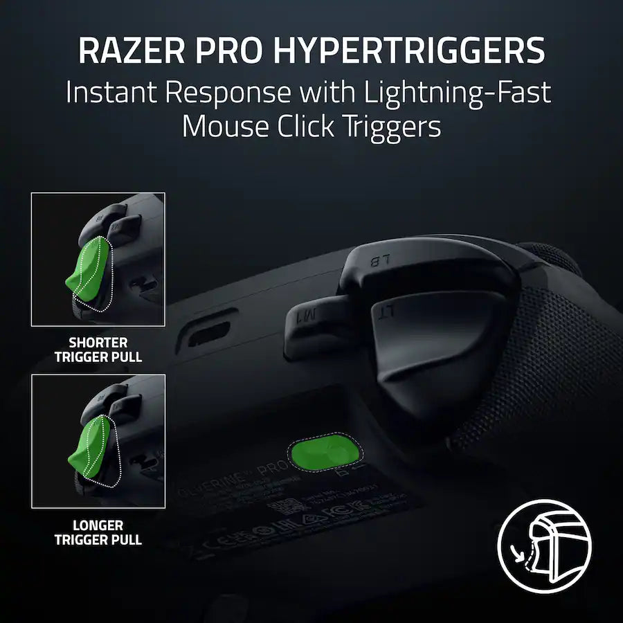 Razer Wolverine V3 Pro Wireless Gaming Controller for Xbox Series X|S, Xbox One & Windows PC (RZ06-05200100)™