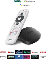 ONN Google TV 4K HD Streaming Box Voice Control Google Assistant (110125667)™