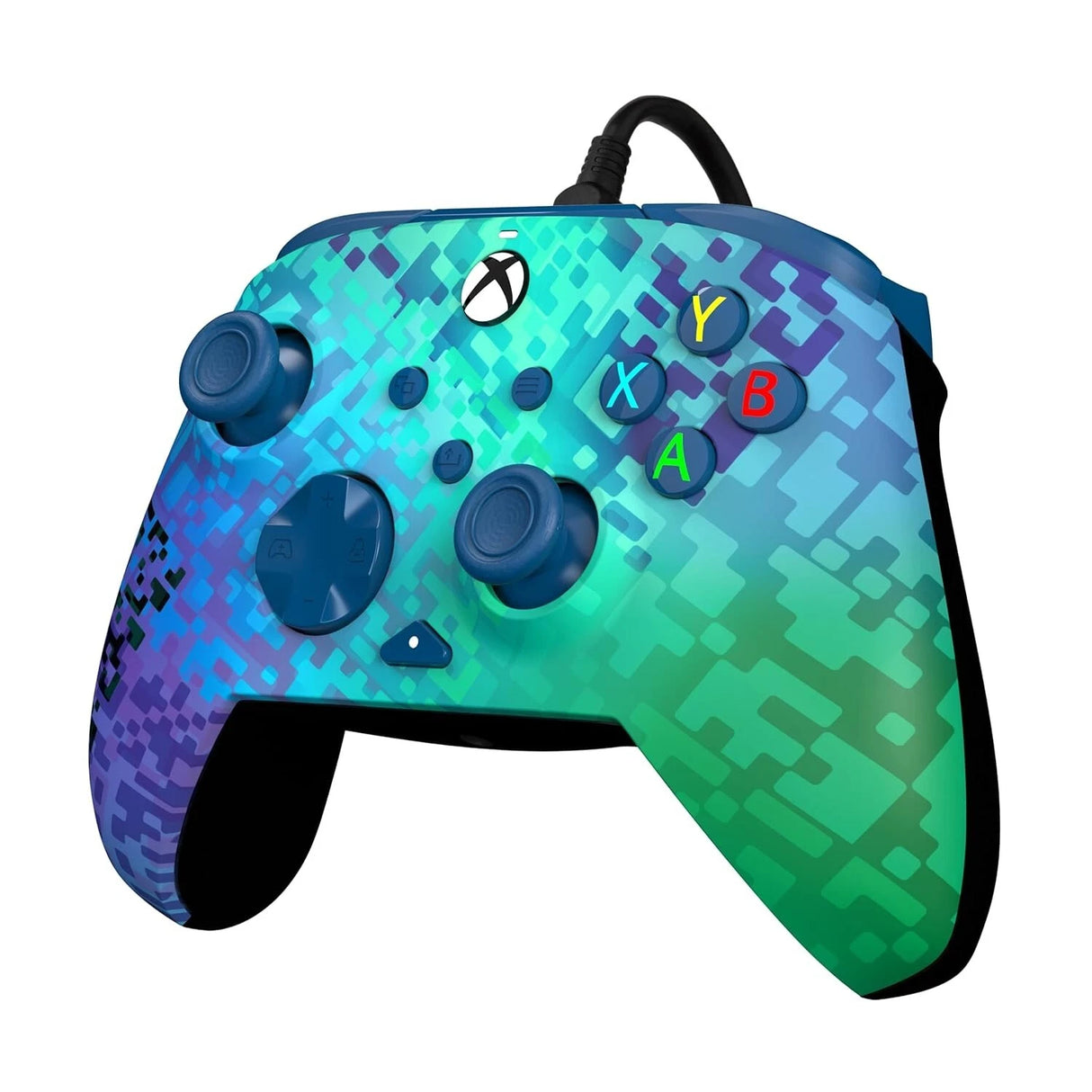 PDP Rematch Advanced WIRED Controller for Xbox Series X|S & One - GLITCH GREEN™