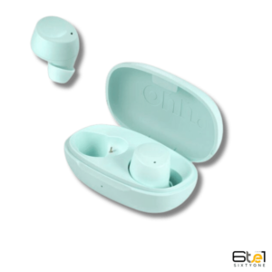 onn. True Wireless Earbuds with Charging Case, Aqua, (AAAAQU100024300) - LN™